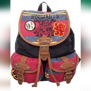 Harry Potter Alumni Backpack Knapsack Snap Close
